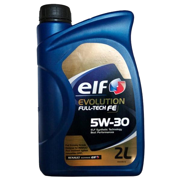 Моторное масло ELF EVOL FULLTECH FE 5W30, 2л